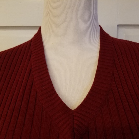 Vintage Kingsport Burgundy Sweater Vest Size XL - Picture 1 of 6